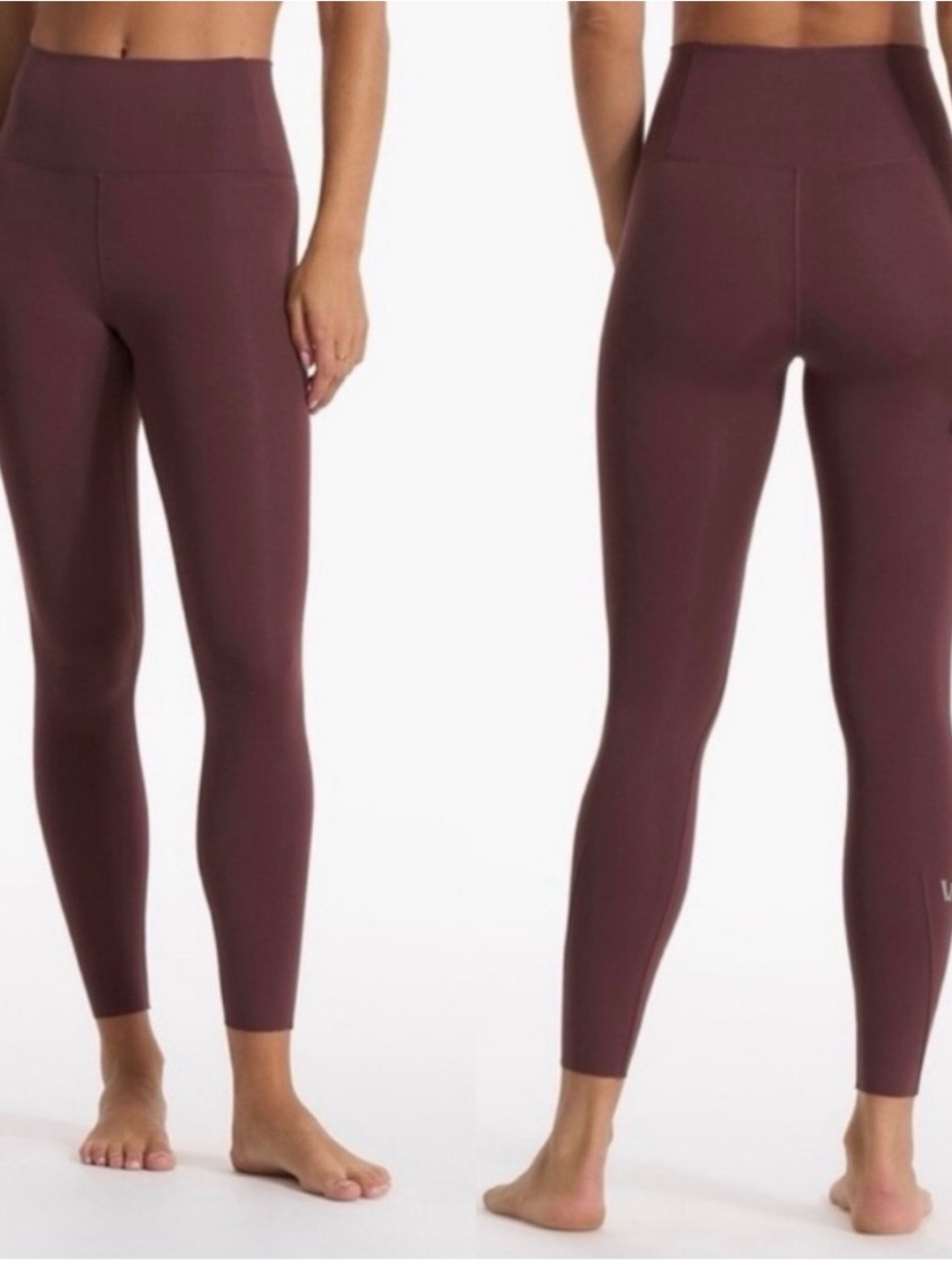 Vuori Evolve Leggings Maroon size XS
